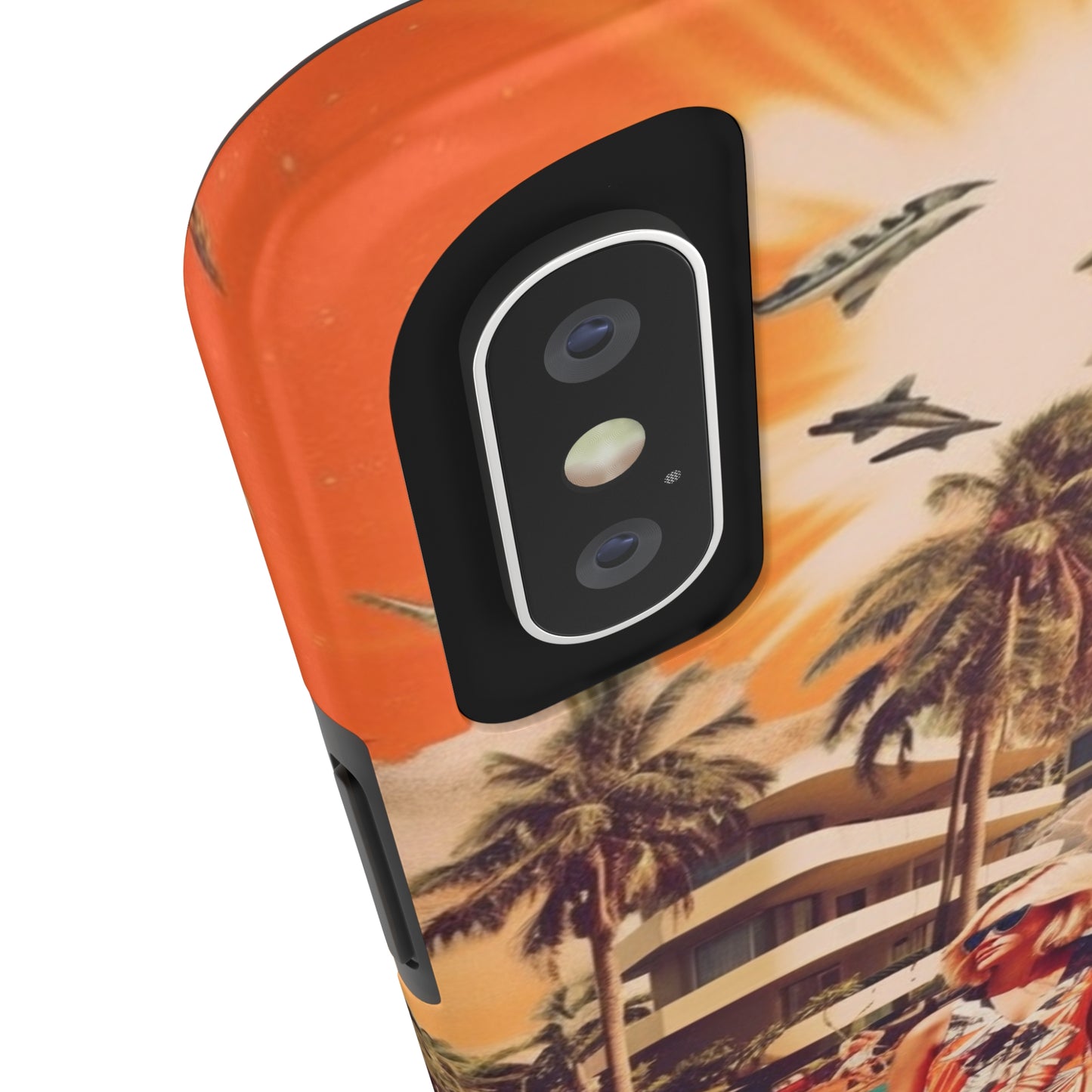 A Day at the Beach iPhone Tough Case | Embrace the Serenity of Coastal Living with Reliable Protection