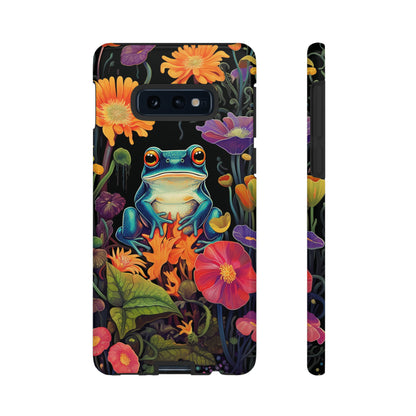 Floral Frogs Elegance Phone Case for Google Pixel, iPhone & Samsung Galaxy