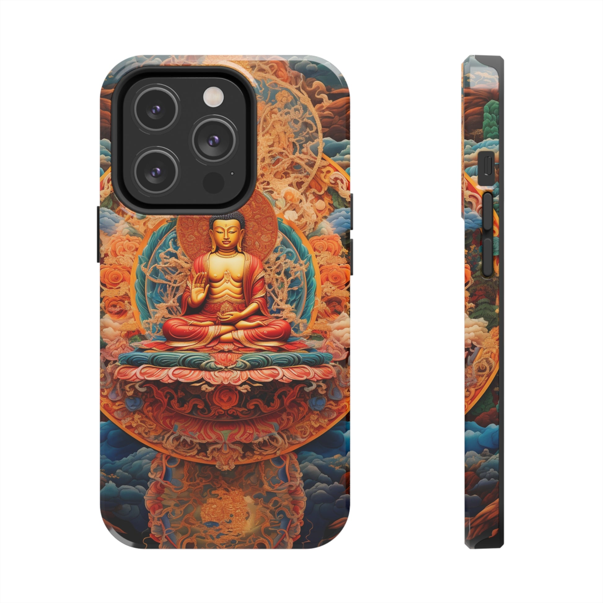 iPhone 12 Pro Max Tibet Buddha Mandala Art