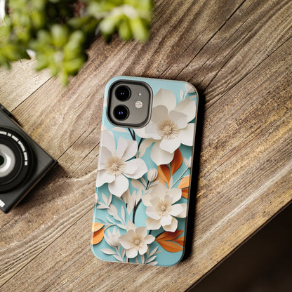 Paper Floral iPhone Case | Delicate Elegance and Nature-Inspired Beauty