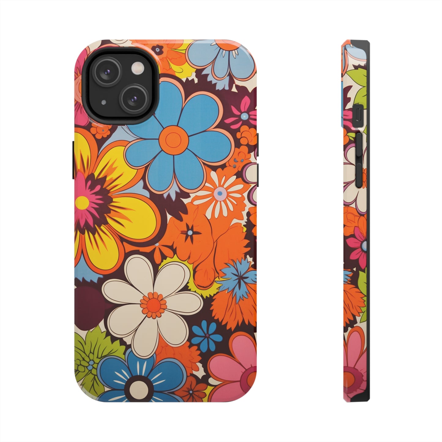 Trippy Hippie Psychedelic Floral Fusion