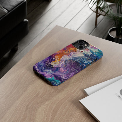 Trippy Psychedelic Color Waves Phone Case