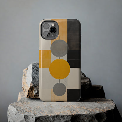 Atomic Era Meets Modern: Mid-Century Art Atomic Design Tough Case for iPhone