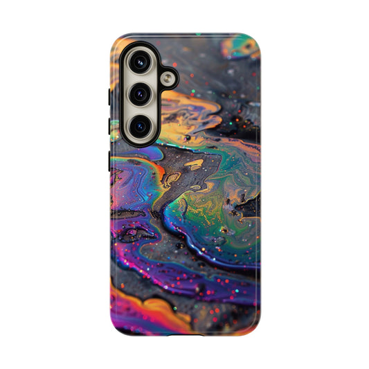 marbled phone case for iPhone 15