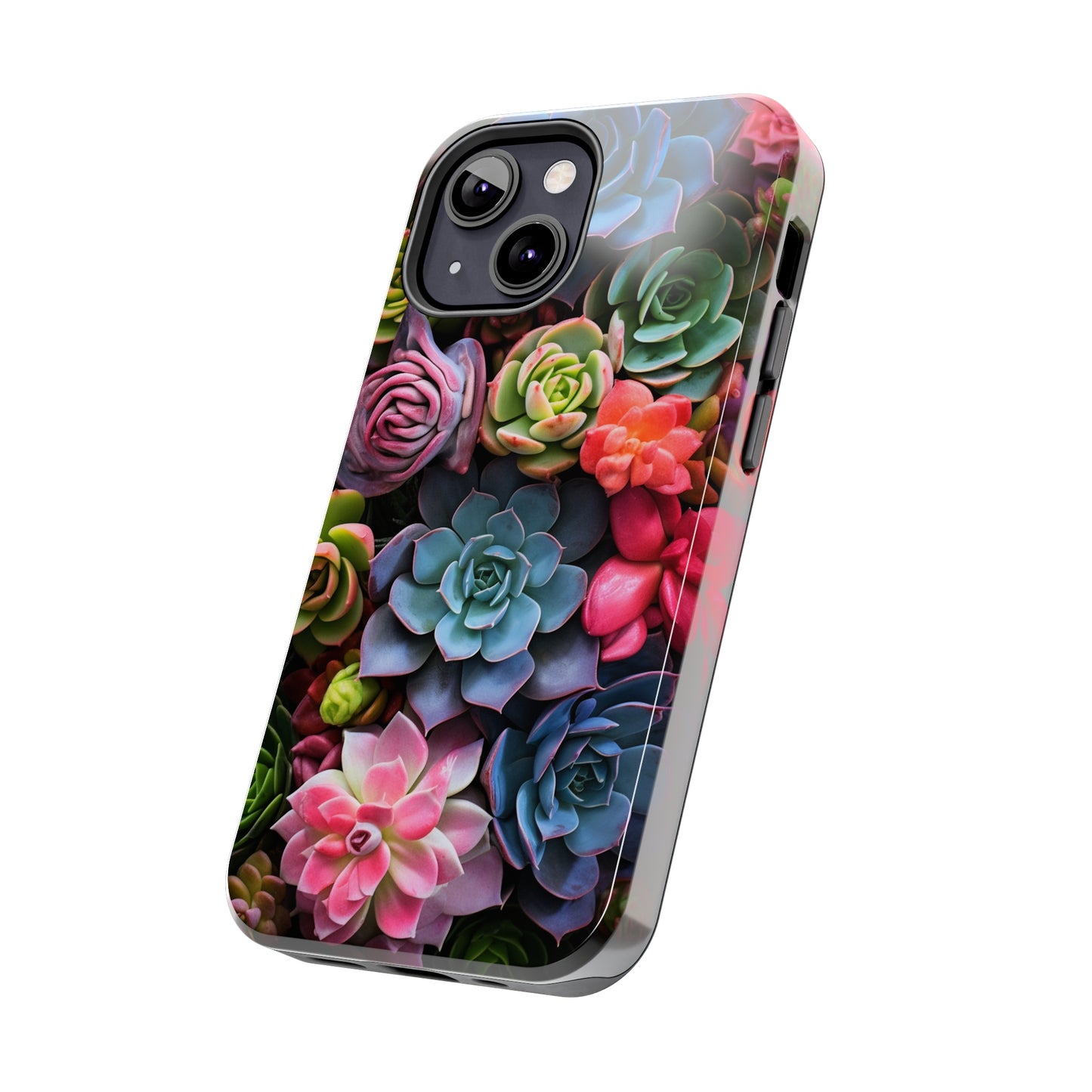 Succulent Desert Cactus Floral iPhone Case | Embrace the Beauty of Arid Elegance