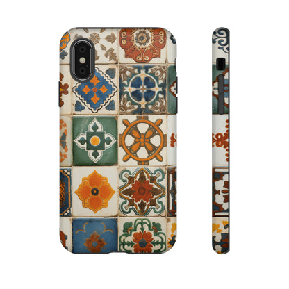 Unique Moroccan tile-inspired case for iPhone 14 Pro Max