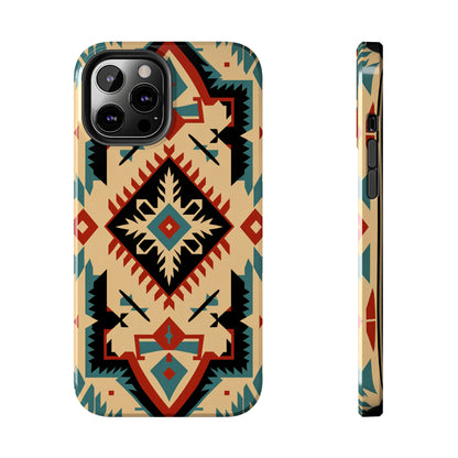 Native American Santa Fe Style Abstract iPhone Case