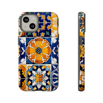 Mexican Tile iPhone Case Colorful Floral Phone Case