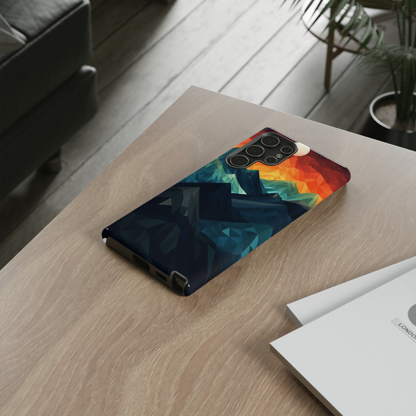 Mountain Abstract Tough Case | Embrace Nature's Beauty with a Durable Phone Case