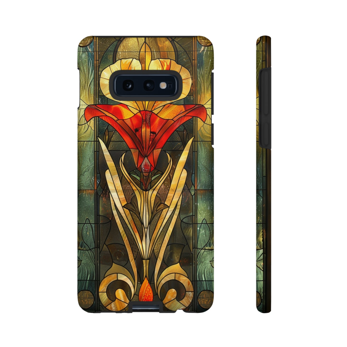 Art Deco Stained Glass floral Phone Case