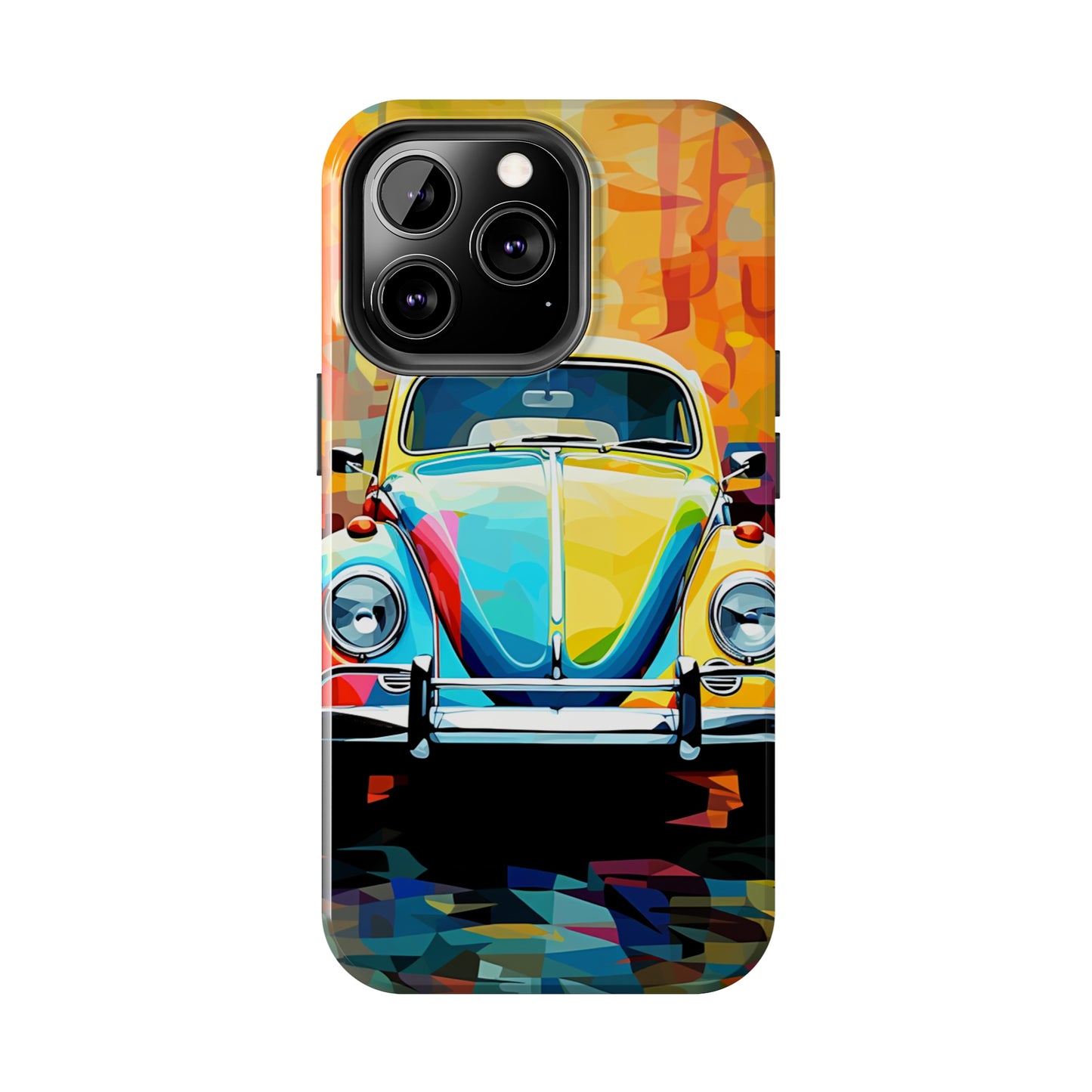 VW Bug Phone Case Retro iPhone Tough Case – Volkswagen beetle iPhone case