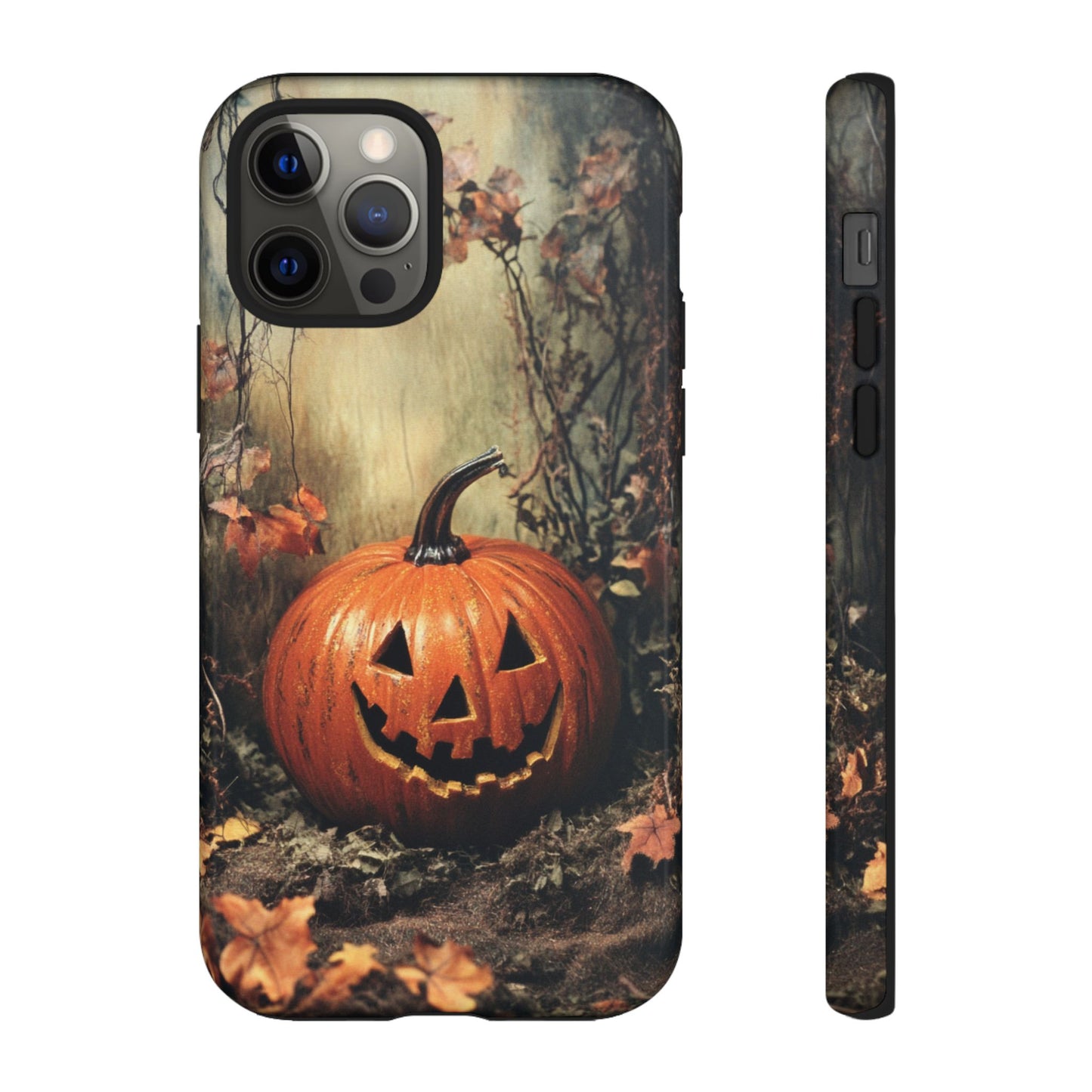 Vintage Style Halloween Jack-o'-Lantern Phone Cover