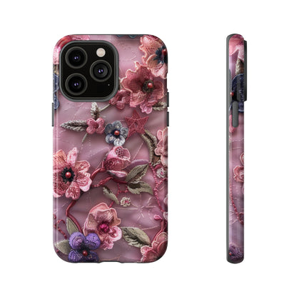 Coquette Aesthetic Floral Art Phone Case