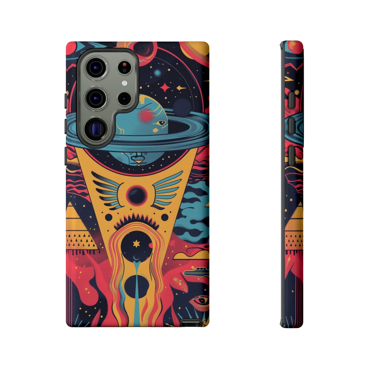 Cosmic Journey Space and Time Phone Case