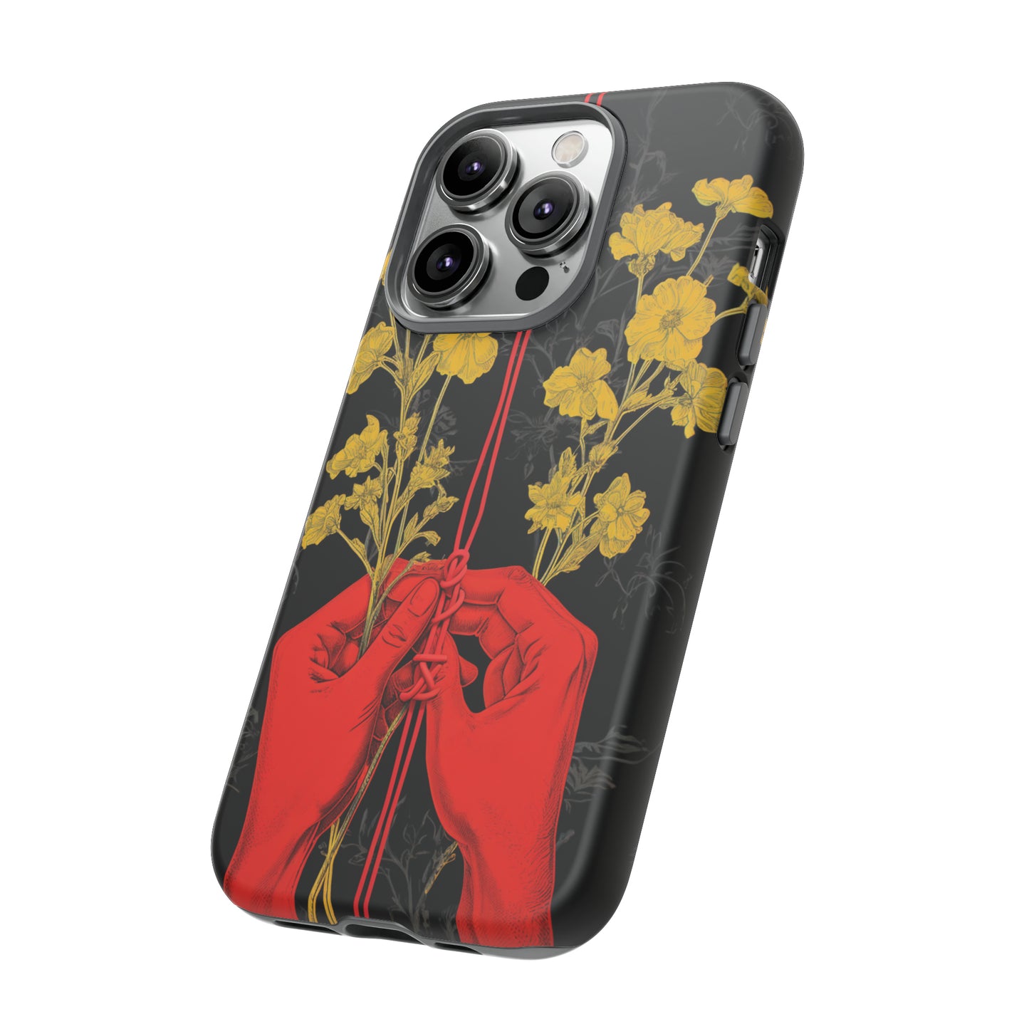 We Are All Connected Floral Phone Case