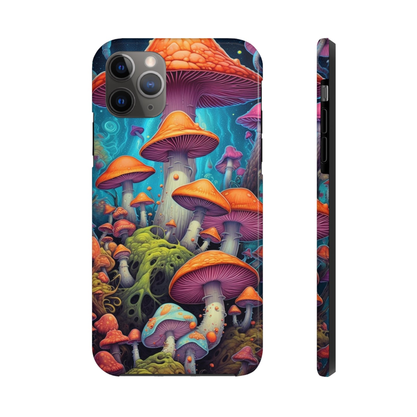 Psychedelic Magic Mushrooms Phone Case for iPhone | Embrace the Enchanting Trippy Vibes with Reliable Protection
