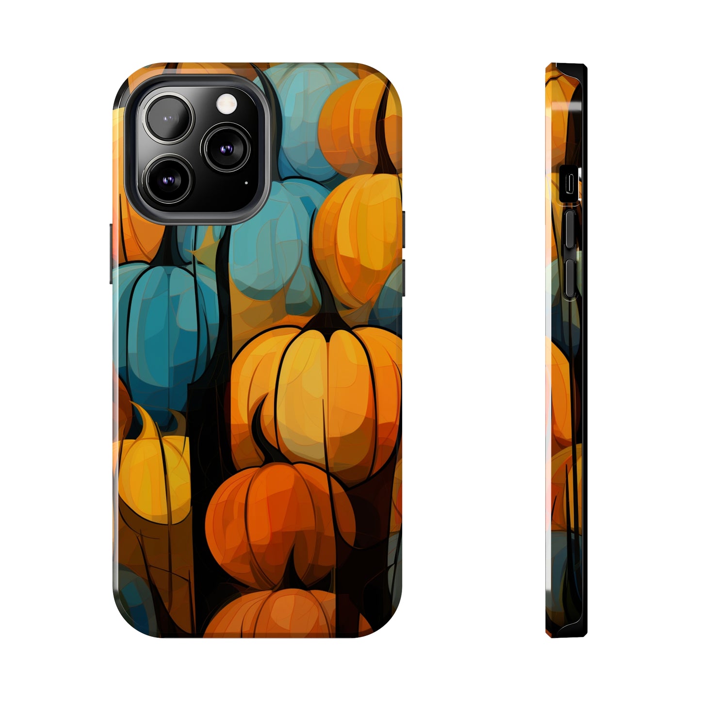 Halloween Fall Pumpkins iPhone Case | Embrace the Spooky Autumn Vibes