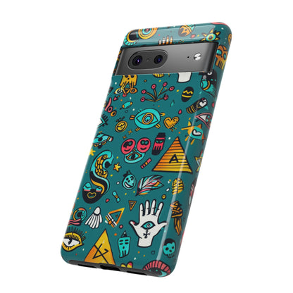 UFOs and Ancient Egypt Talisman Collage Phone Case