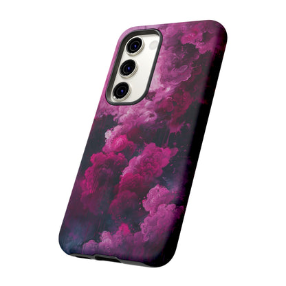 Magenta and Blue Color Explosion Phone Case