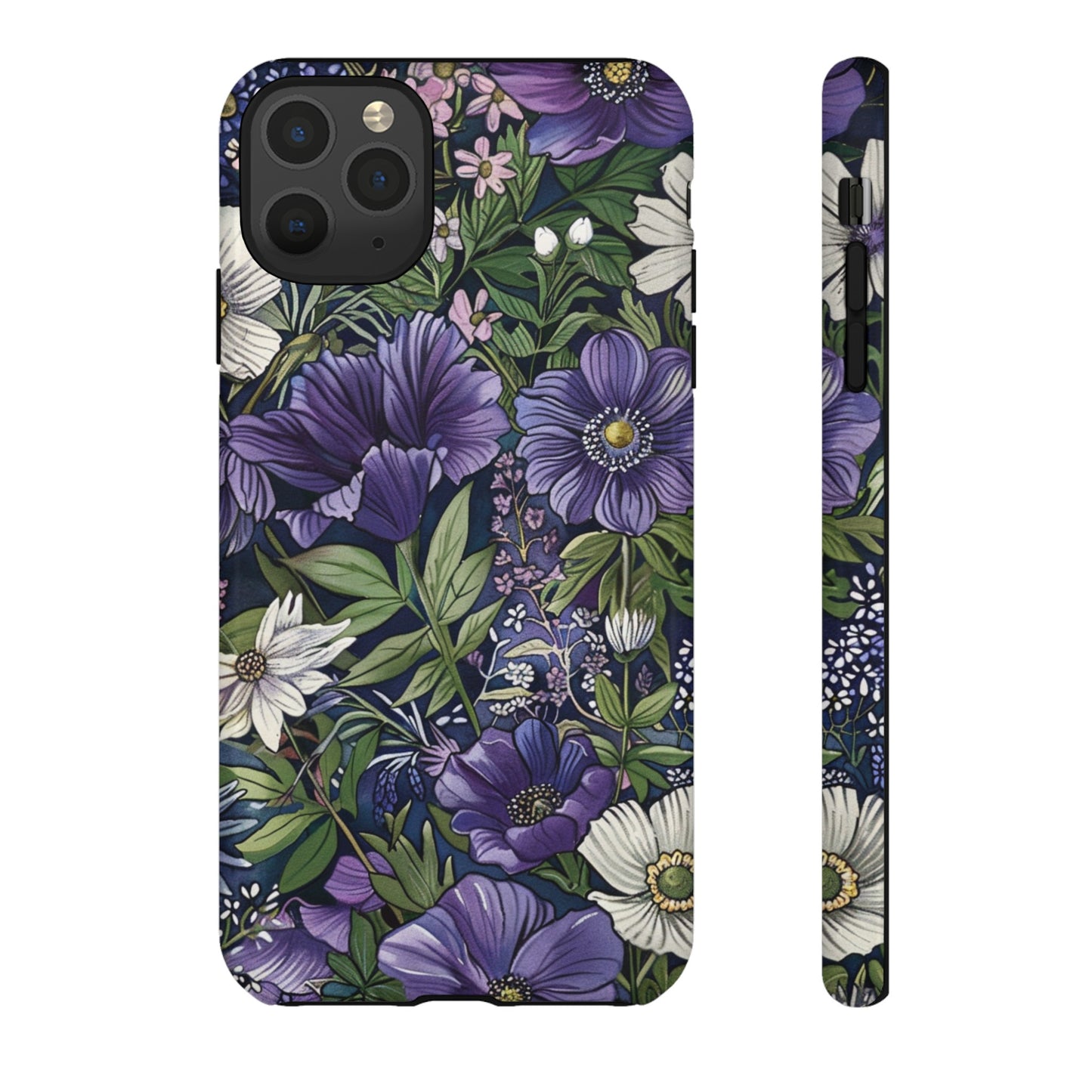 Floral Sage Purple Wildflower Phone Case