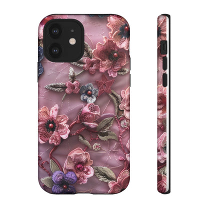 Coquette Aesthetic Floral Art Phone Case