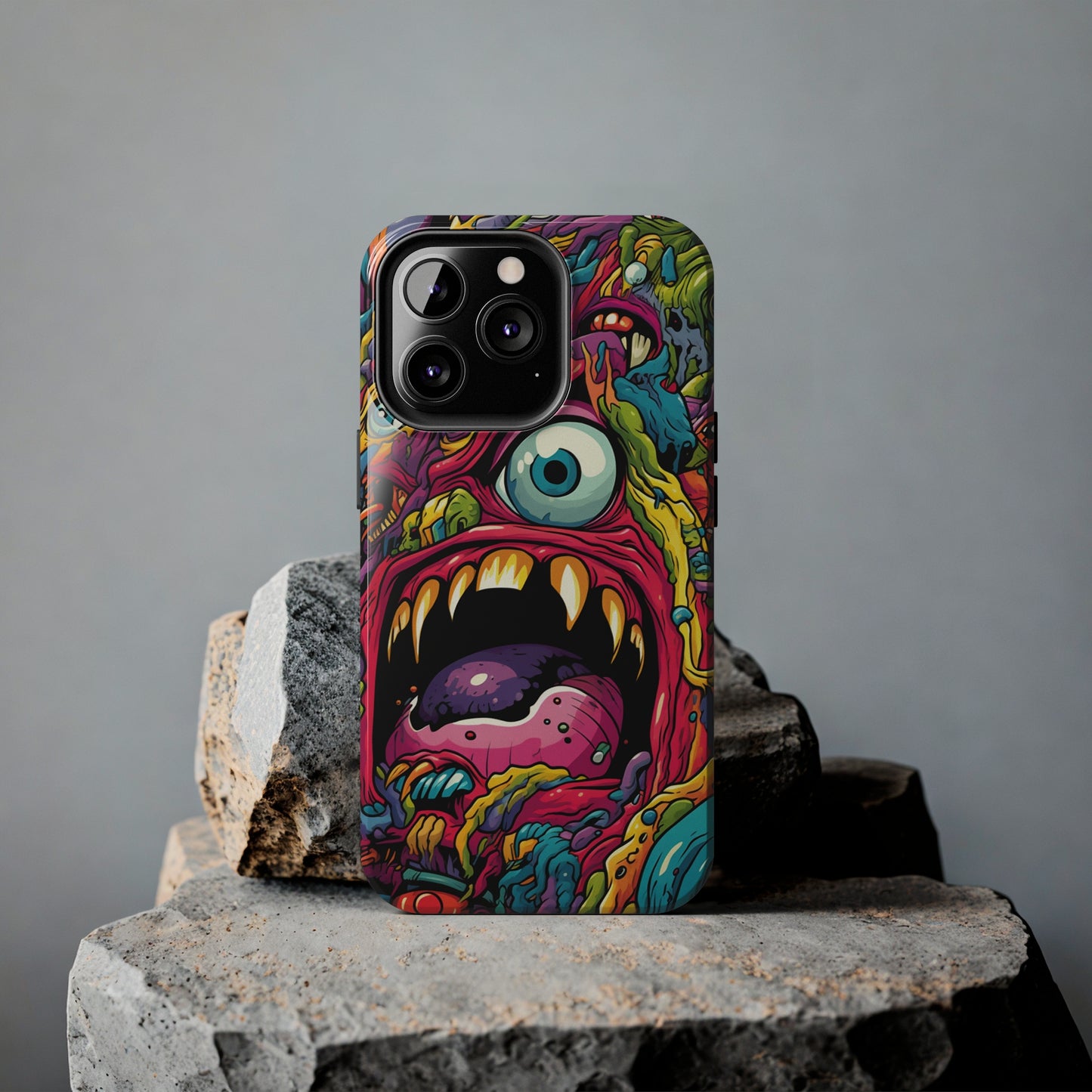 Psychedelic Dive: Monsters in the Mind & Mysteries Under the Bed | iPhone Tough Case