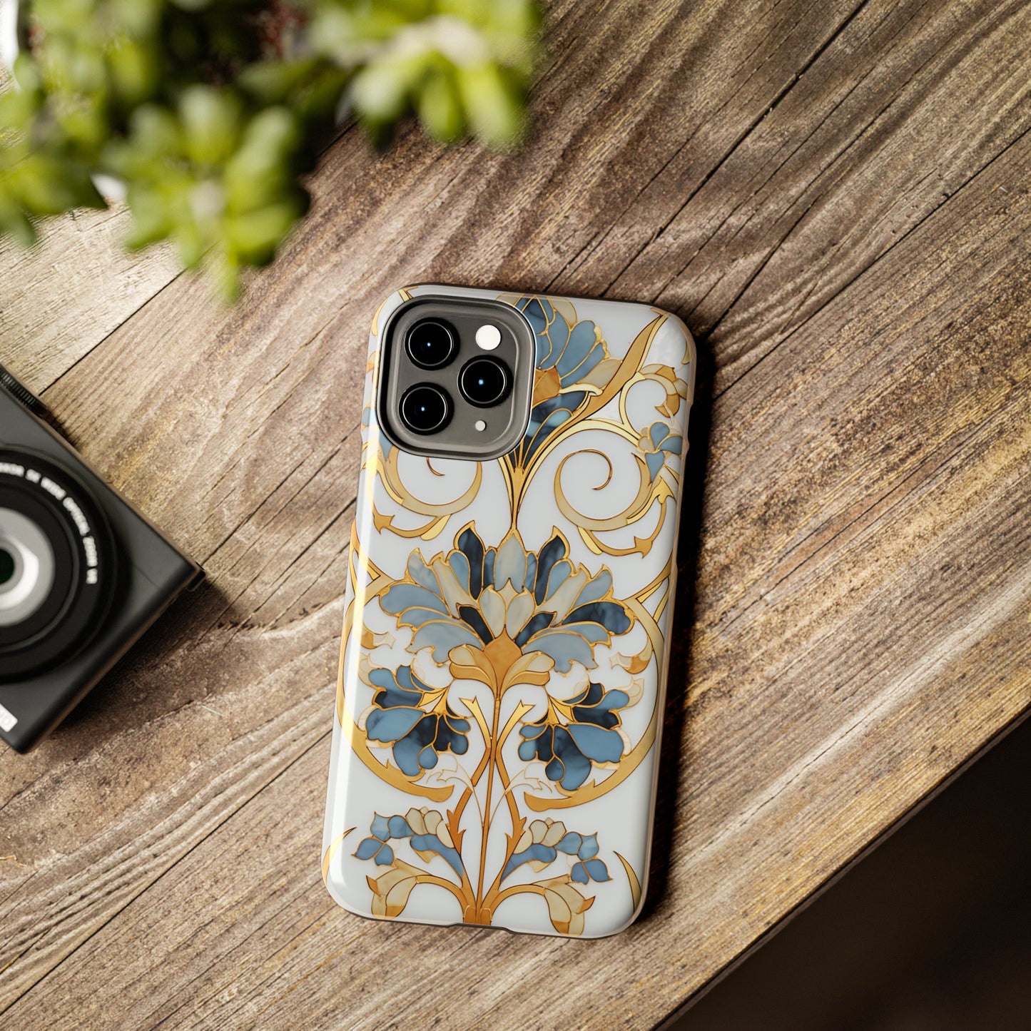Art Deco Stained Glass iPhone Case