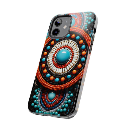 Native American Beadwork iPhone Case | Embrace Traditional Craftsmanship with Artistic Elegance