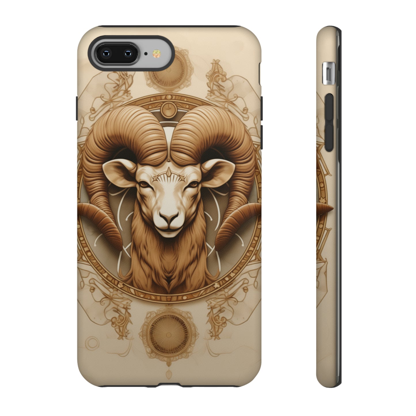 Aries Astrology Stained Glass Phone Case