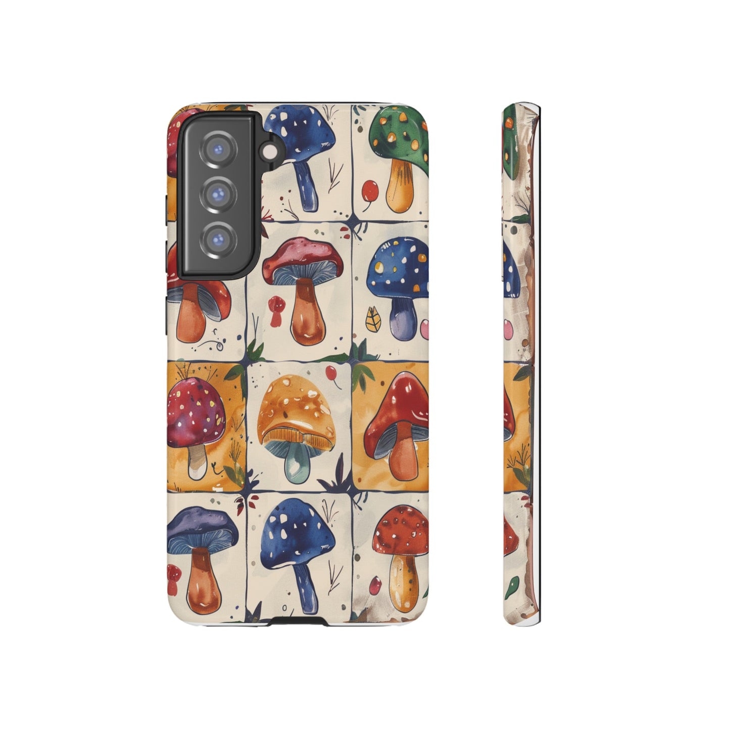 Trippy Magic Mushroom Toadstools Phone Case