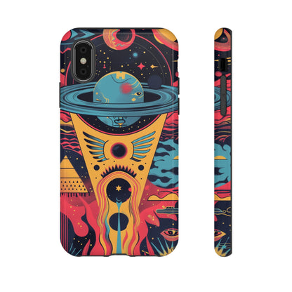 Cosmic Journey Space and Time Phone Case