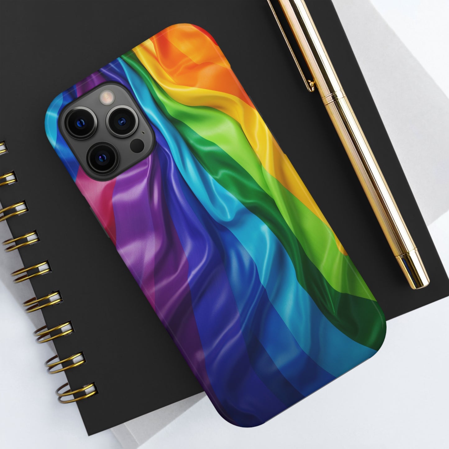 Gay Pride Rainbow Flag iPhone Case | Embrace Love, Equality, and LGBTQ+ Pride