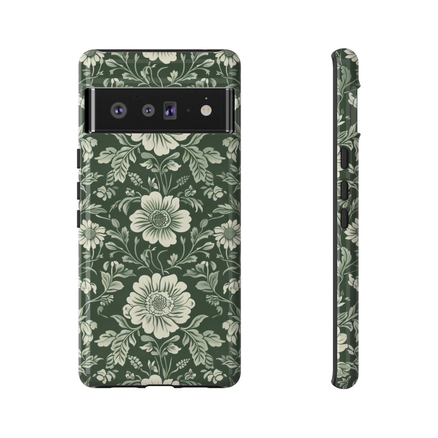 Floral Sage Green Wildflower Phone Case