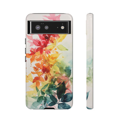 Floral Watercolor Painting iPhone 15 Case