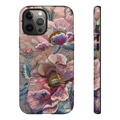 Coquette Embroidery Aesthetic Floral iPhone 14 Case