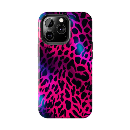 Wild Child: Trippy Leopard Spots Mystique | Dynamic iPhone Case