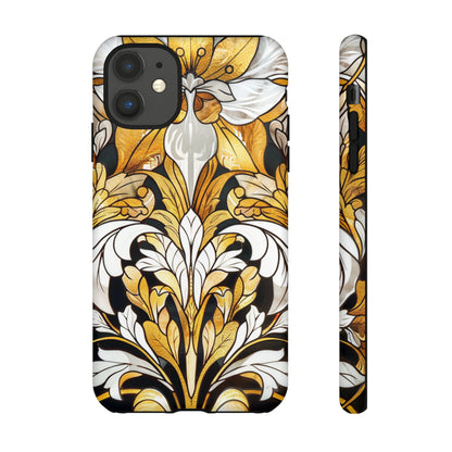 Art Deco Stained Glass floral Phone Case