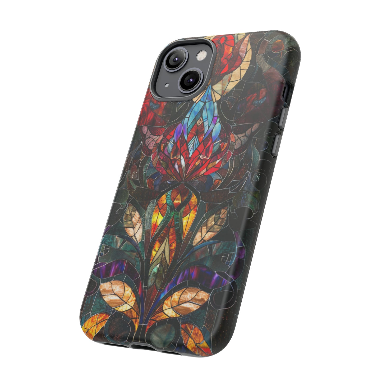 Art Deco Stained Glass floral Phone Case