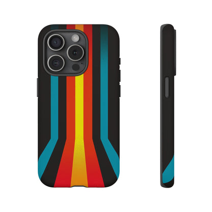 Retro Lines 1980s Flashback Phone Case