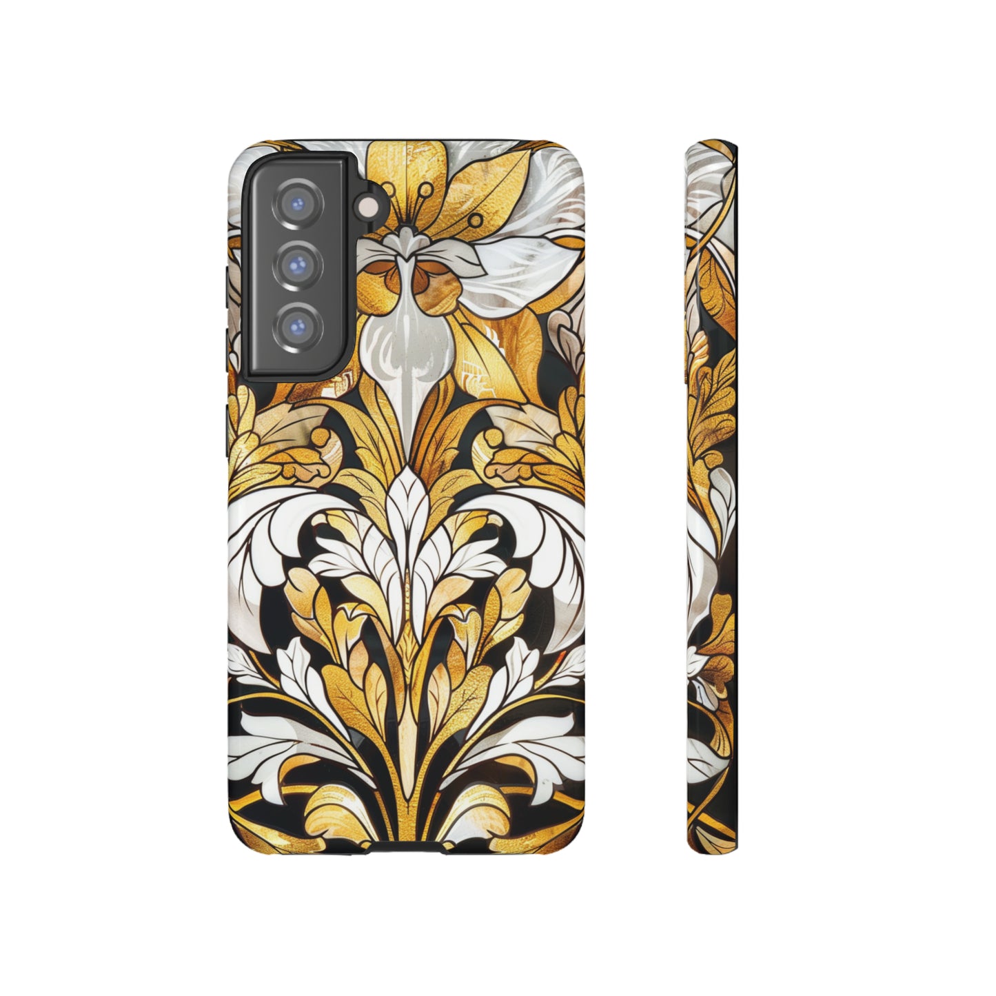 Art Deco Stained Glass floral Phone Case