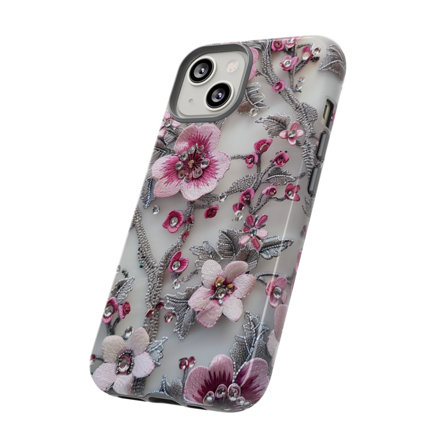 Coquette Aesthetic Floral Art iPhone 12 Case