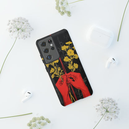 We Are All Connected Floral Phone Case