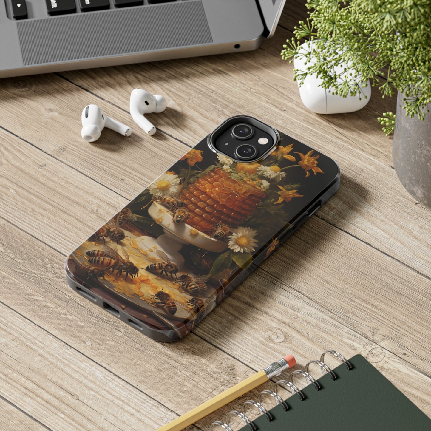 Honey Bee iPhone Case | Vintage Artwork Embrace the Sweetness of Nature's Workers