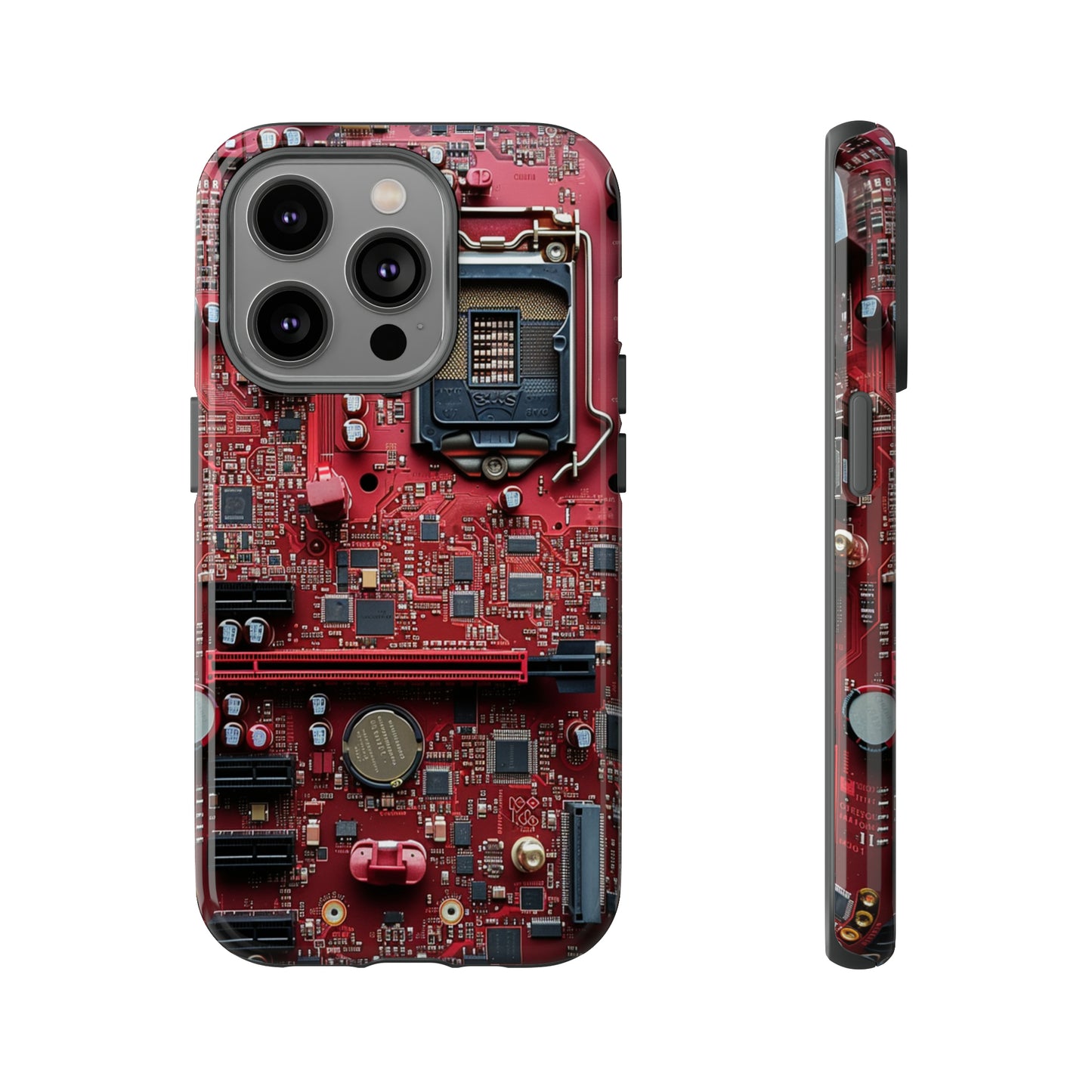 Open Circuit Naked Motherboard Technology Phone Case