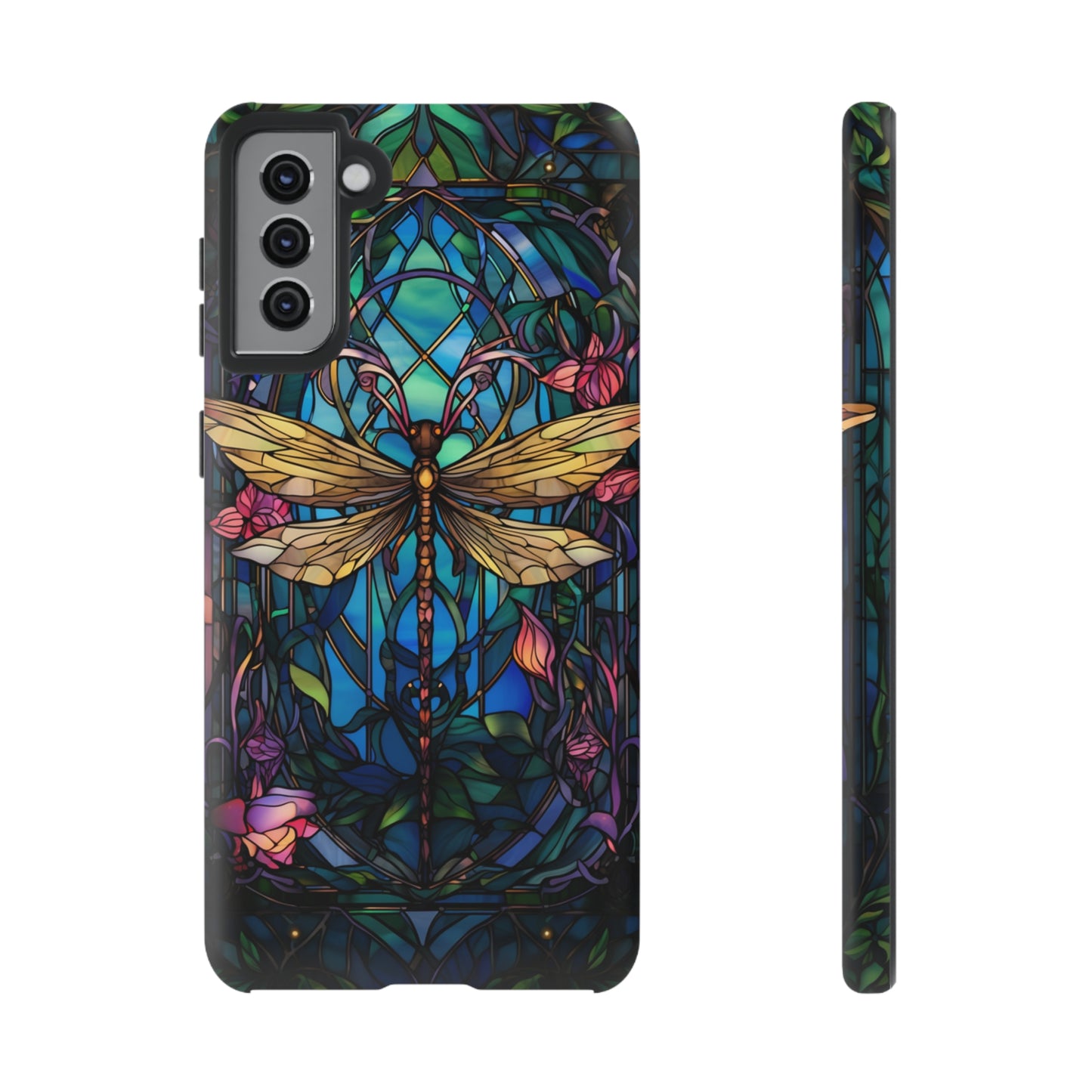 Art Nouveau Dragonfly - A Timeless Symbol of Elegance for Google Pixel, iPhone, and Samsung Cases