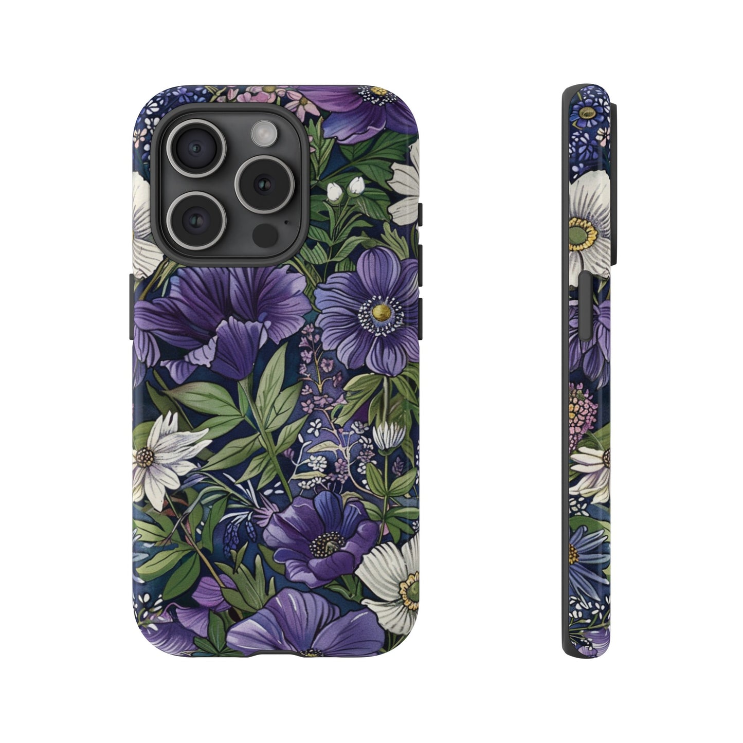 Floral Sage Purple Wildflower Phone Case