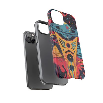 Cosmic Journey Space and Time Phone Case