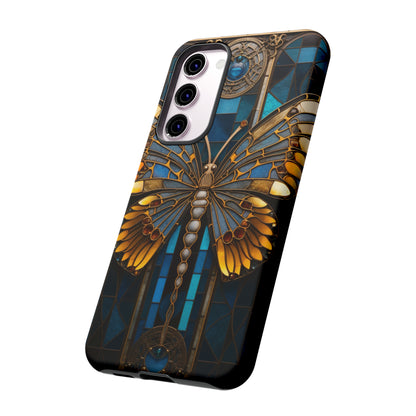 Stained Glass iPhone Butterfly Floral Aesthetic Art Nouveau