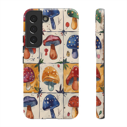 Trippy Magic Mushroom Toadstools Phone Case