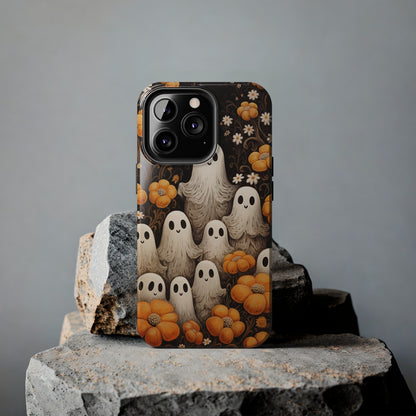 Ghostly Greetings: "Boo Trick or Treat" | Spooky Halloween Spirits iPhone Case